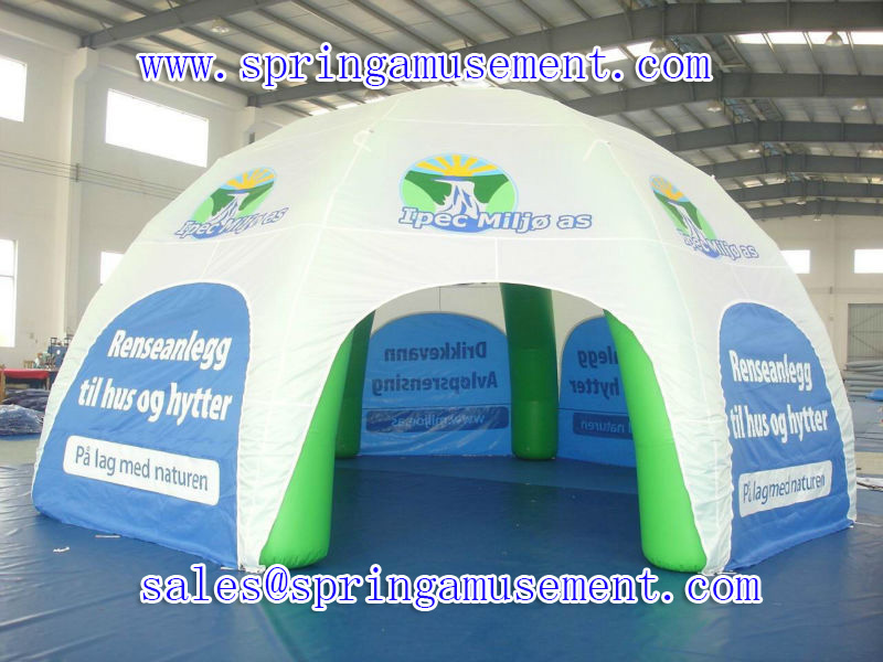 Inflatable Tents-Inflatable Booth & Dome Tent with Leg