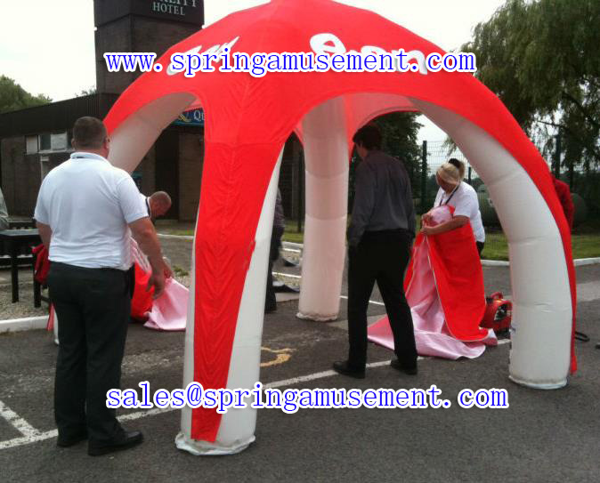 Inflatable Tents-Inflatable Booth & Dome Tent with Leg