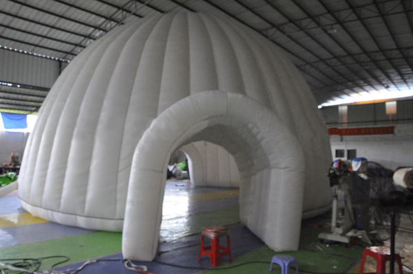 Inflatable Tents-Inflatable Double-Layer Dome Tent