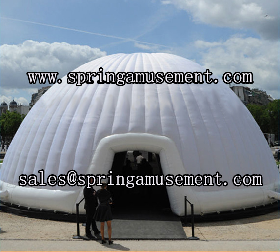 Inflatable Tents-Inflatable Double-Layer Dome Tent