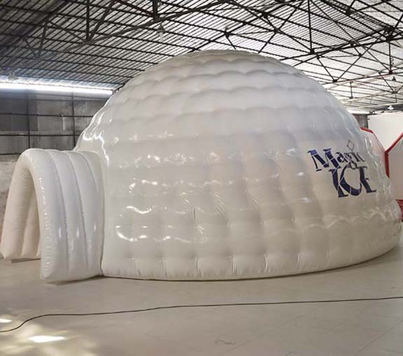 Inflatable Tents-Inflatable Double-Layer Dome Tent