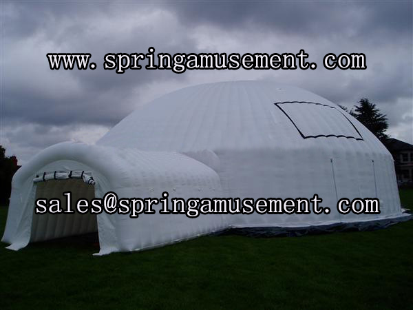 Inflatable Tents-Inflatable Double-Layer Dome Tent