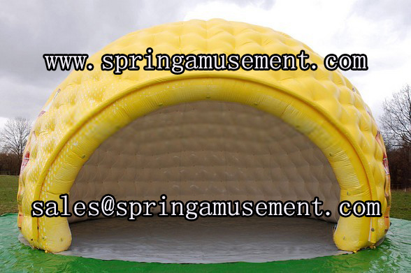 Inflatable Tents-Inflatable Double-Layer Dome Tent