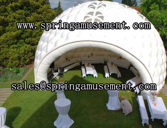 Inflatable Tents-Inflatable Double-Layer Dome Tent