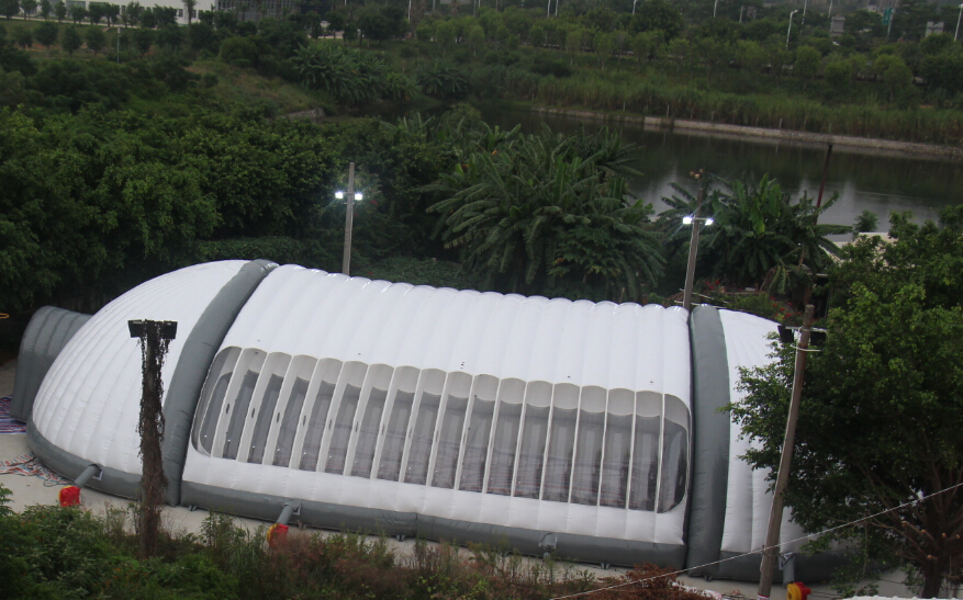 Inflatable Tents-Inflatable Double-Layer Dome Tent