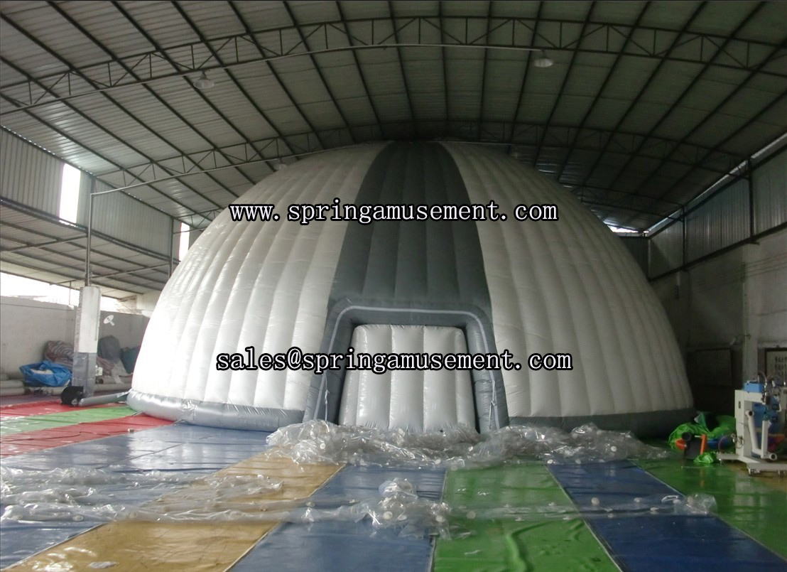 Inflatable Tents-Inflatable Double-Layer Dome Tent