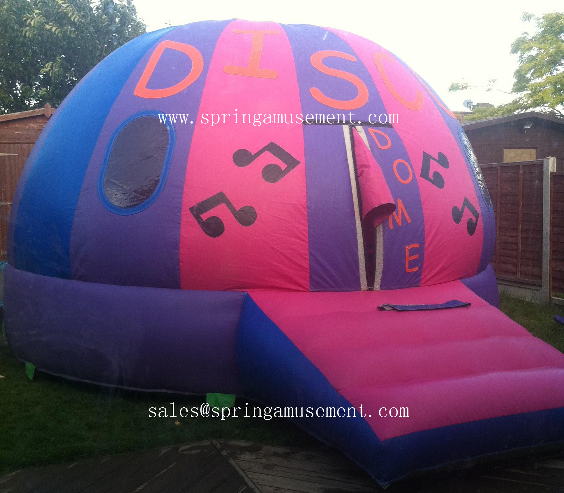 Inflatable Games-Disco Dome Jumping Castle