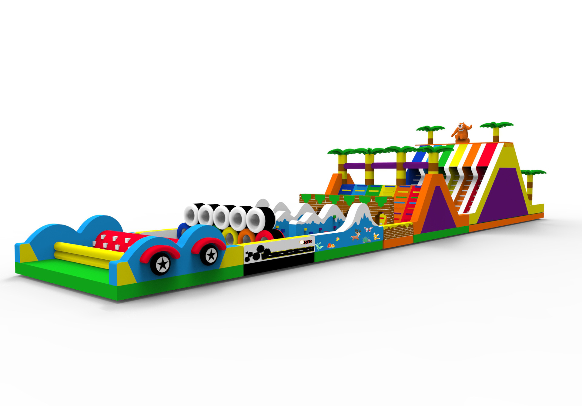 Inflatable Games-Obstacle Course