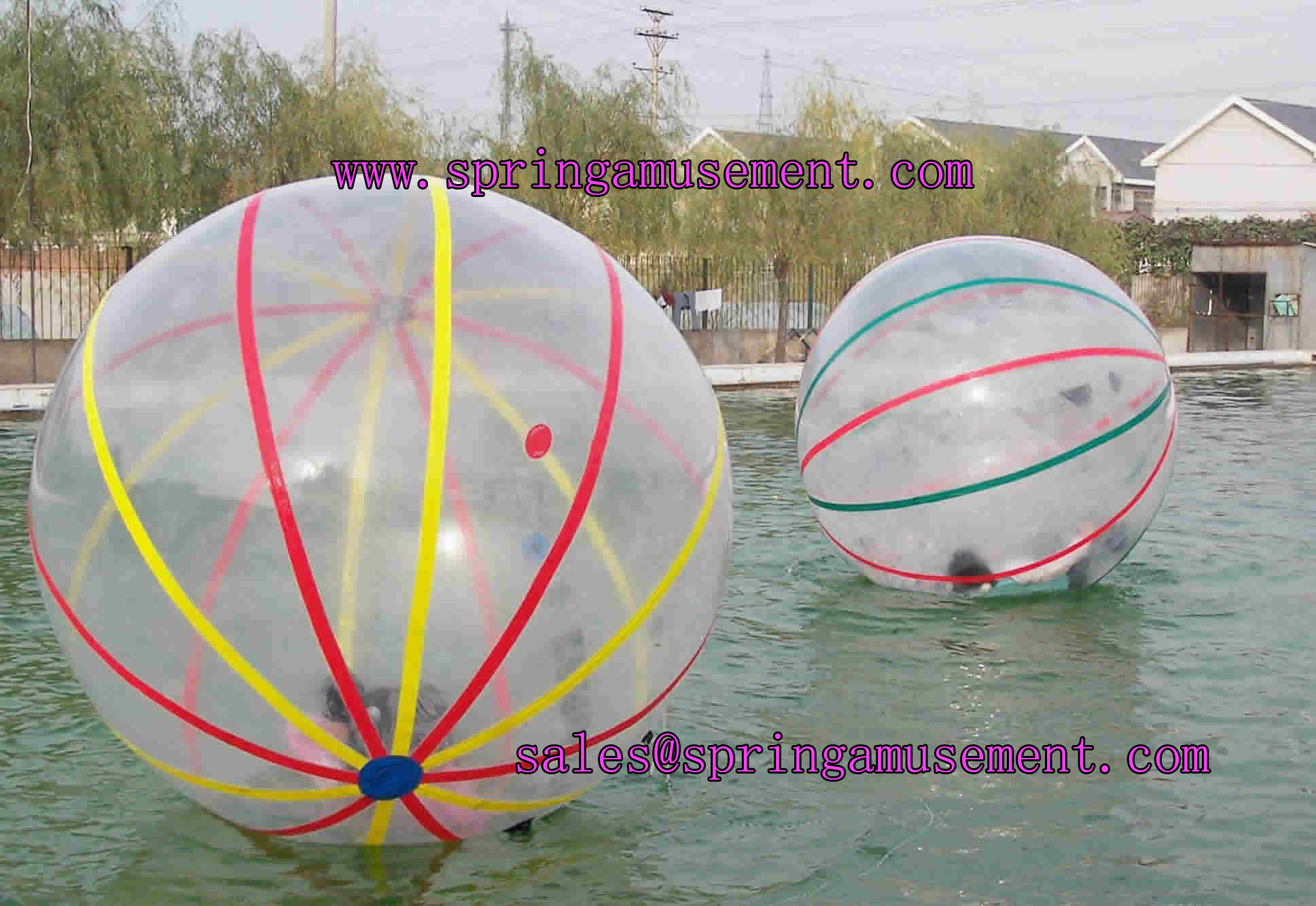 Water Game-Water Ball, Walking Water Ball