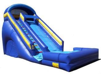 Inflatable Games-Inflatable Pool Slide
