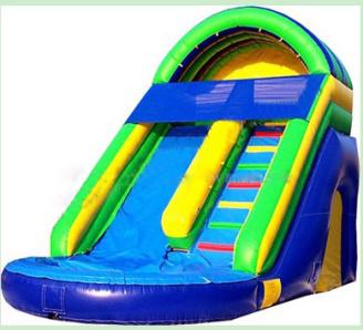 Inflatable Games-Inflatable Pool Slide