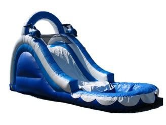 Inflatable Games-Inflatable Pool Slide