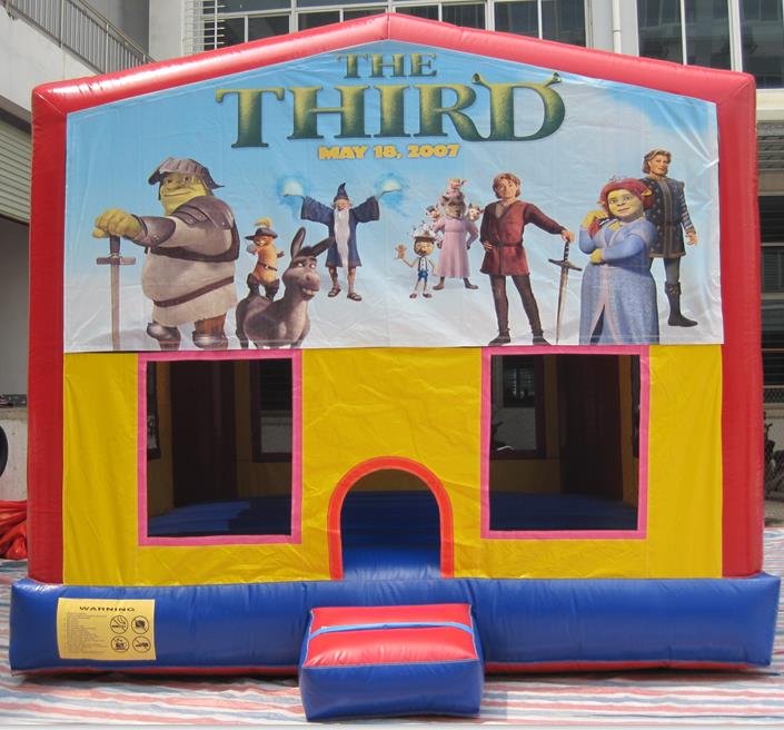Inflatable Games-Theme Printing & Panel Castle