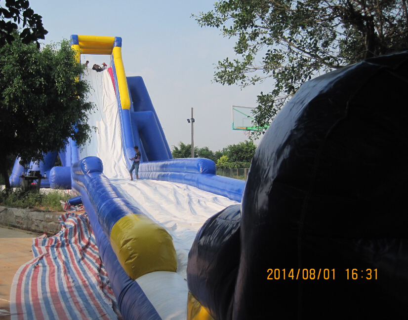 Inflatable Games-Inflatable Pool Slide